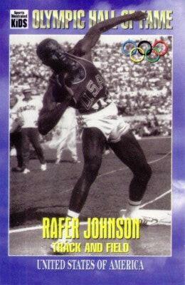 Rafer Johnson Olympic Hall of Fame 1995 SI for Kids card - AutographsForSale.com