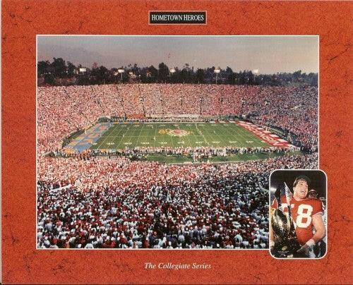 1993 Wisconsin Badgers Win 1994 Rose Bowl 8x10 photo - AutographsForSale.com