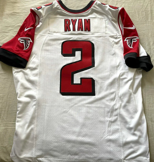 Matt Ryan Atlanta Falcons 2015 Nike Elite white game model jersey NEW - AutographsForSale.com