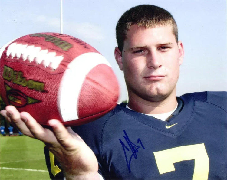 Chad Henne autographed Michigan Wolverines 8x10 photo - AutographsForSale.com
