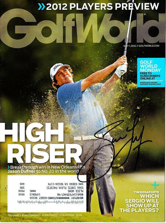 Jason Dufner autographed 2012 Golf World magazine - AutographsForSale.com