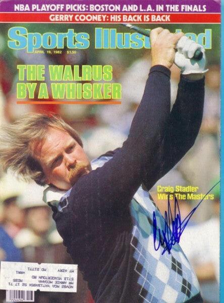 Craig Stadler signed 1982 Masters Champ Sports Illustrated - AutographsForSale.com