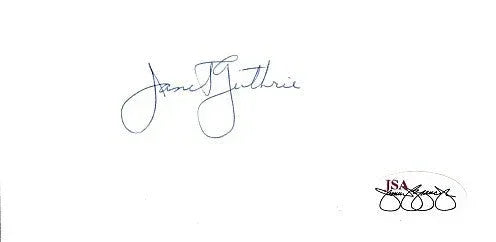 Janet Guthrie autograph or cut signature JSA - AutographsForSale.com
