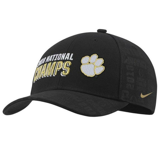 Clemson Tigers 2018 National Champions Nike locker room cap or hat NEW - AutographsForSale.com