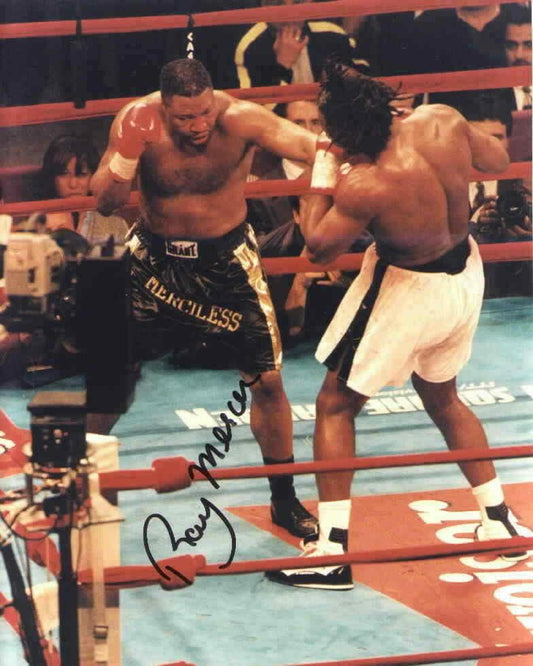 Ray Mercer autographed 8x10 boxing photo - AutographsForSale.com