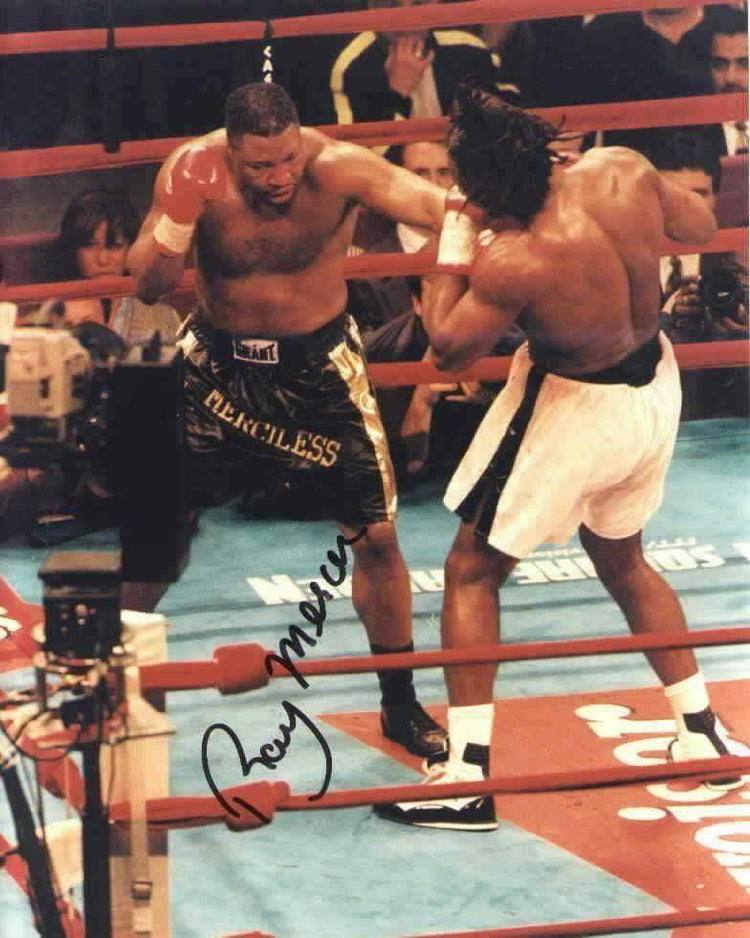 Ray Mercer autographed 8x10 boxing photo - AutographsForSale.com