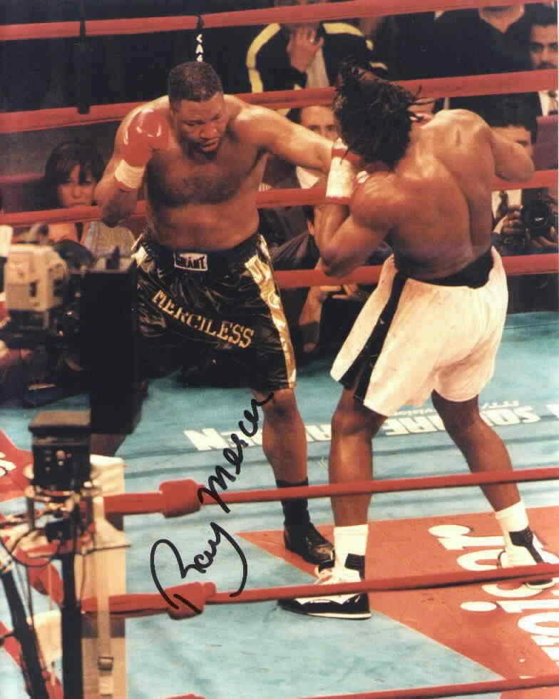 Ray Mercer autographed 8x10 boxing photo - AutographsForSale.com