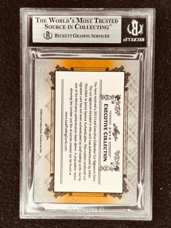 George Takei 2013 Leaf Masterpiece Cut Signature certified signed card 1/1 JSA Star Trek - AutographsForSale.com