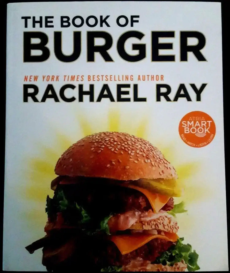 Rachael Ray signed book of Burger cookbook with Yum-o! JSA - AutographsForSale.com