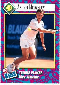 Andrei Medvedev 1993 SI for Kids tennis Rookie Card - AutographsForSale.com
