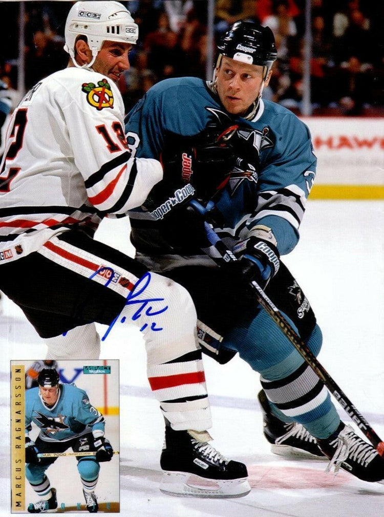 Brent Sutter signed Blackhawks Beckett hockey cover photo - AutographsForSale.com