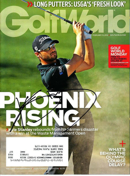 Kyle Stanley autographed 2012 Golf World magazine - AutographsForSale.com