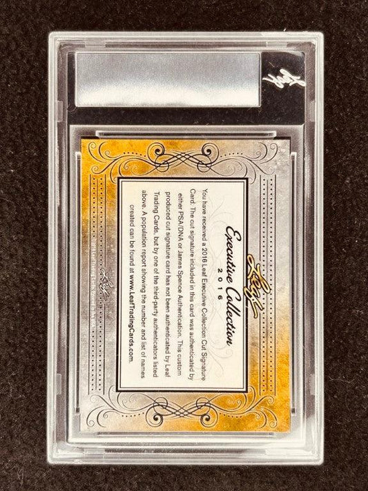 Bill Walton 2016 Leaf Masterpiece Cut Signature certified signed card 1/1 JSA UCLA - AutographsForSale.com