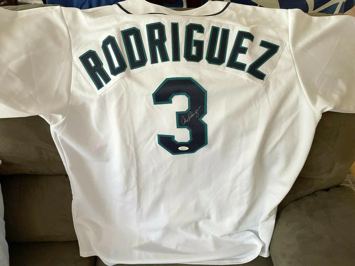 Alex Rodriguez signed Seattle Mariners Majestic jersey JSA - AutographsForSale.com
