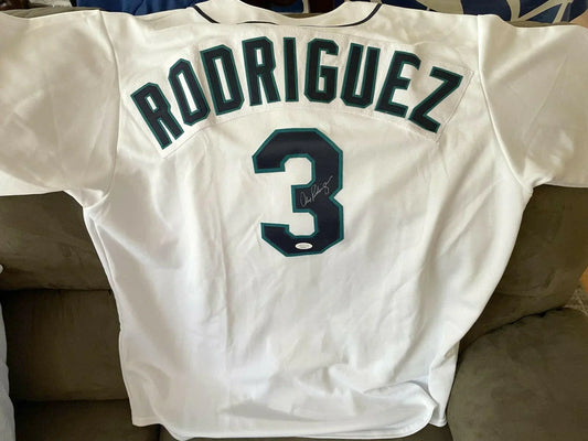 Alex Rodriguez signed Seattle Mariners Majestic jersey JSA - AutographsForSale.com