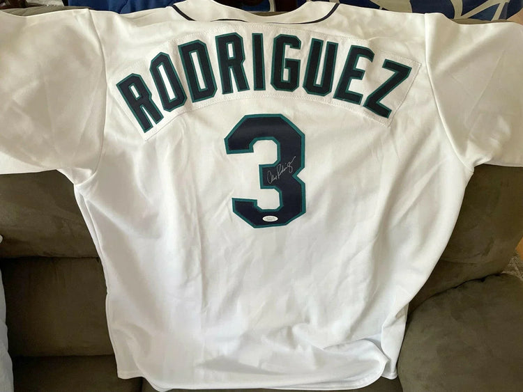 Alex Rodriguez signed Seattle Mariners Majestic jersey JSA - AutographsForSale.com