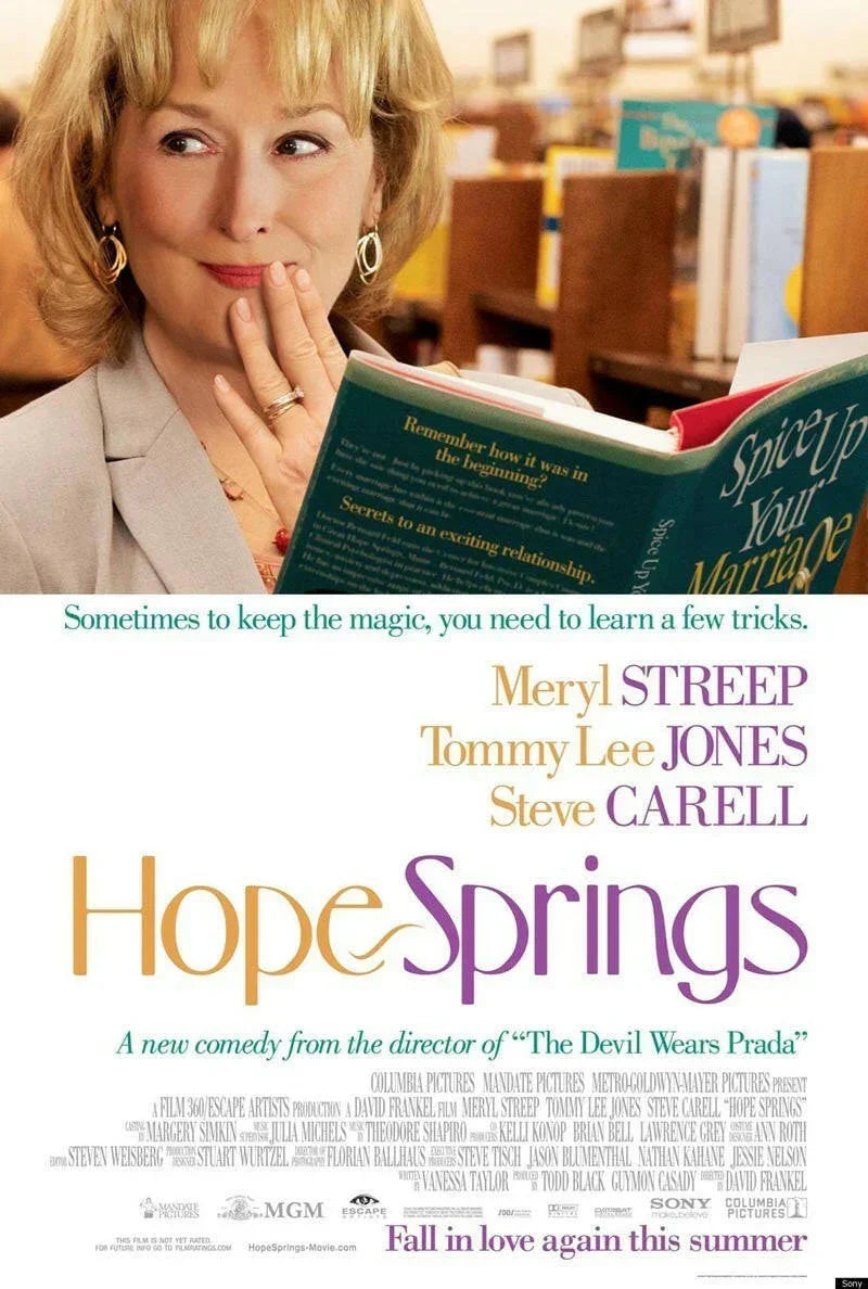 Hope Springs mini movie poster (Meryl Streep) - AutographsForSale.com