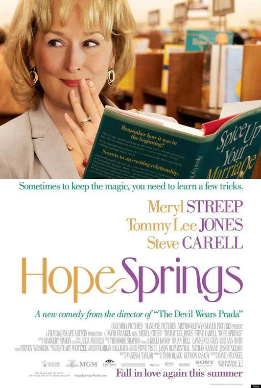 Hope Springs mini movie poster (Meryl Streep) - AutographsForSale.com