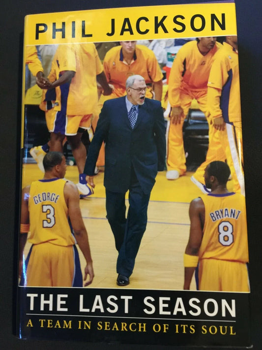 Phil Jackson autographed The Last Season hardcover book JSA - AutographsForSale.com