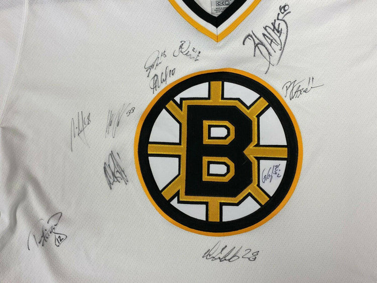 2006 Boston Bruins team autographed CCM jersey PJ Axelsson - AutographsForSale.com