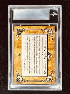 Judi Dench 2015 Leaf Masterpiece Cut Signature certified signed card 1/1 JSA James Bond 007 - AutographsForSale.com