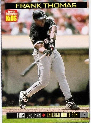 Frank Thomas Chicago White Sox 1998 SI for Kids card - AutographsForSale.com
