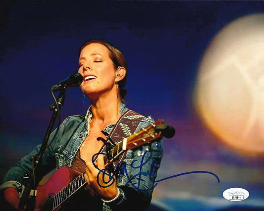 Sarah McLachlan autographed 8x10 concert photo JSA - AutographsForSale.com