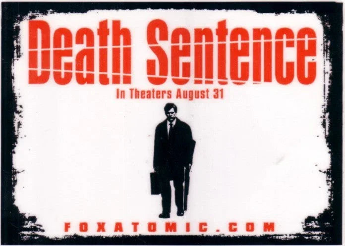 Death Sentence movie 2007 Comic-Con 5x7 promo sticker - AutographsForSale.com
