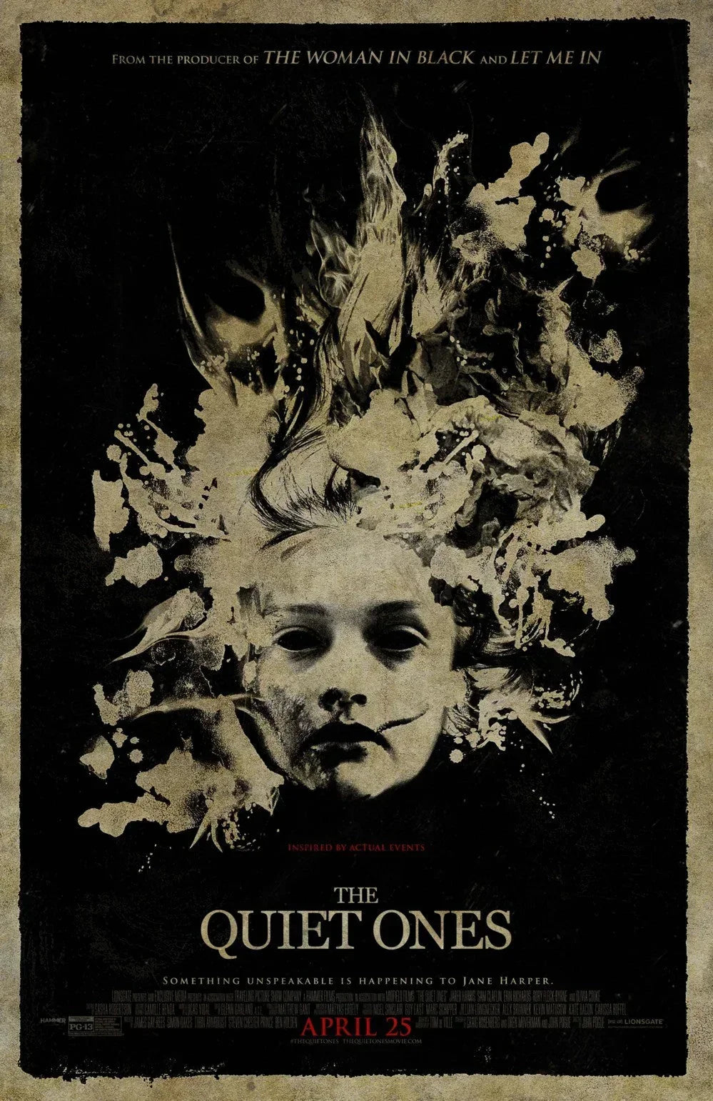 The Quiet Ones 2014 mini 13x20 movie poster - AutographsForSale.com