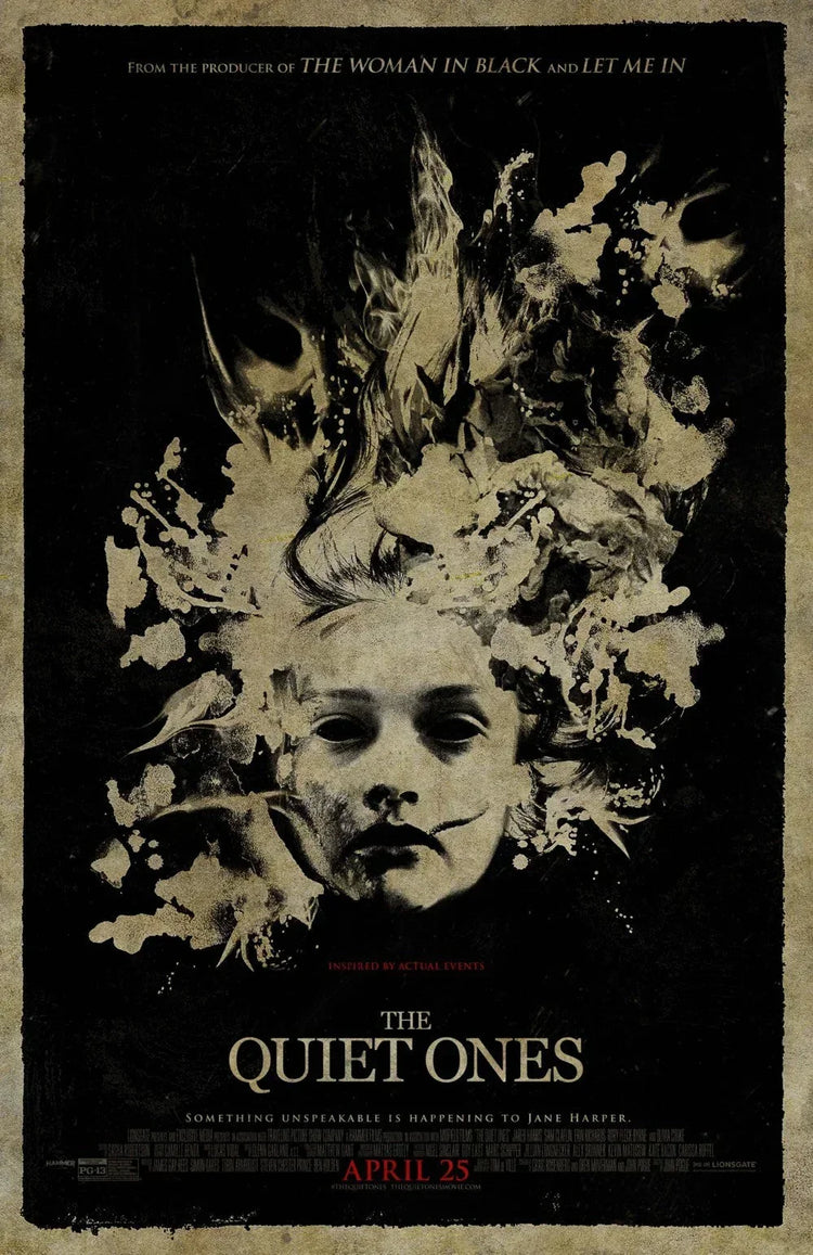 The Quiet Ones 2014 mini 13x20 movie poster - AutographsForSale.com
