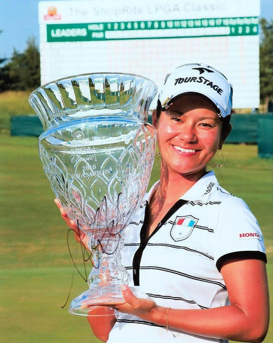 Ai Miyazato signed 2010 LPGA Shoprite Classic 8x10 photo - AutographsForSale.com