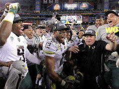 Oregon Ducks 2013 Fiesta Bowl Champions Nike locker room cap NEW - AutographsForSale.com