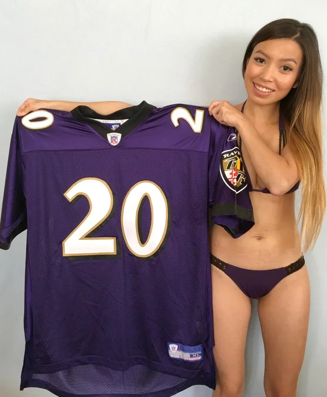 Ed Reed Baltimore Ravens 2002 rookie Reebok stitched purple jersey NEW - AutographsForSale.com