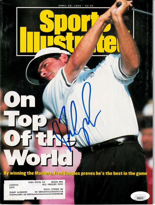 Fred Couples signed 1992 Masters Sports Illustrated JSA - AutographsForSale.com