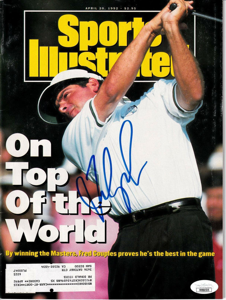 Fred Couples signed 1992 Masters Sports Illustrated JSA - AutographsForSale.com