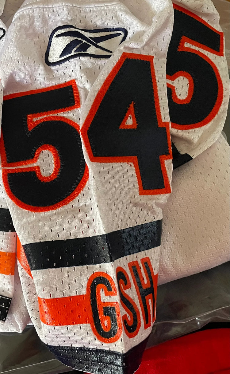 Brian Urlacher Chicago Bears Reebok game model jersey - AutographsForSale.com