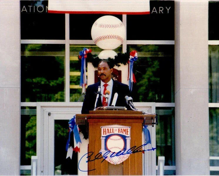 Billy Williams signed Baseball Hall of Fame 8x10 photo - AutographsForSale.com