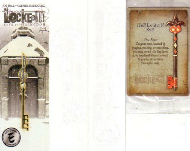 Locke & Key IDW 2012 Wondercon Harlequin Key card & bookmark - AutographsForSale.com