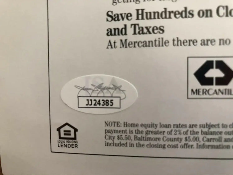 Cal Ripken Brooks Robinson Johnny Unitas Cecil Fielder signed Orioles Memorial Stadium 1991 Last program JSA - AutographsForSale.com