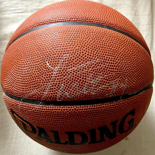 Luke Walton autographed Spalding NBA basketball Lakers - AutographsForSale.com