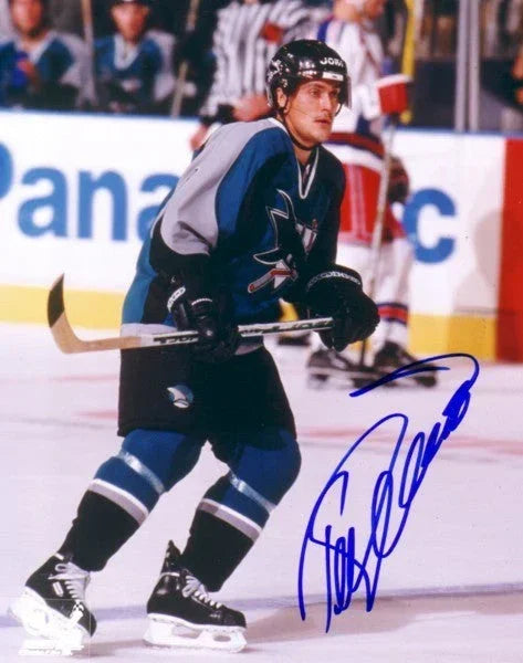Teemu Selanne autographed San Jose Sharks 8x10 photo - AutographsForSale.com