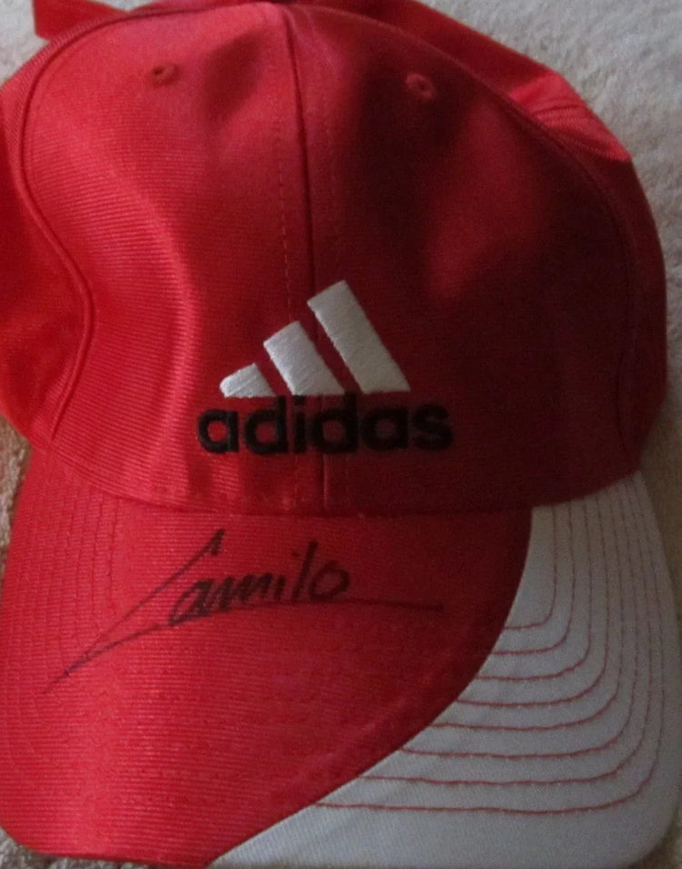 Camilo Villegas autographed Adidas golf cap or hat - AutographsForSale.com