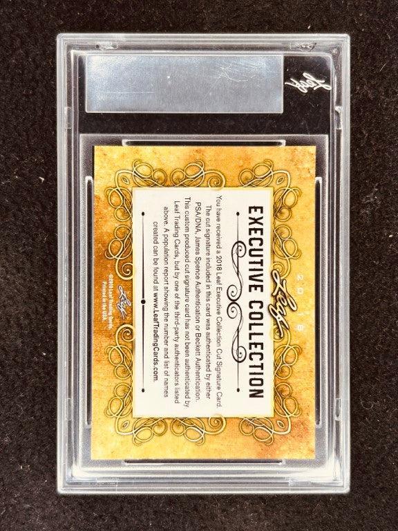 Bill Rodgers 2018 Leaf Masterpiece Cut Signature certified autograph card 1/1 JSA - AutographsForSale.com