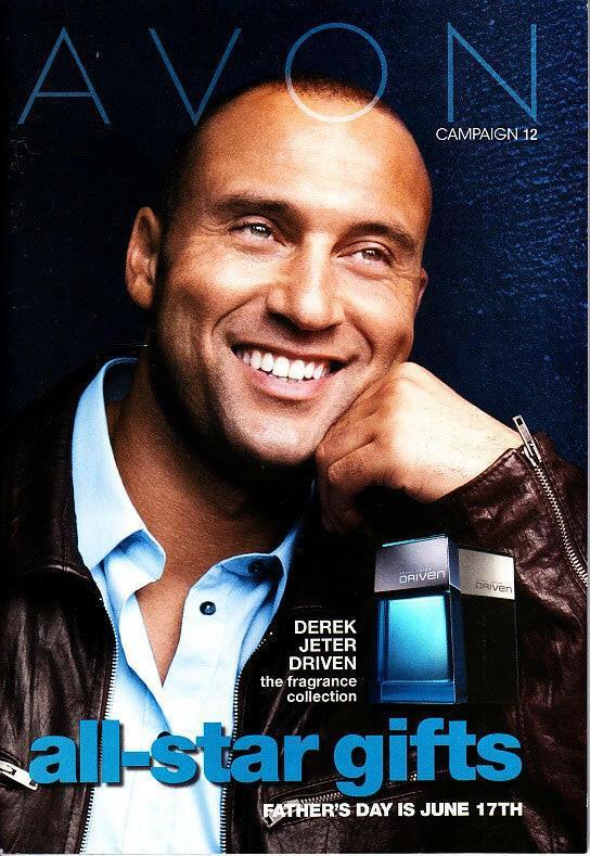 Derek Jeter 2012 Avon Catalog Mint - AutographsForSale.com