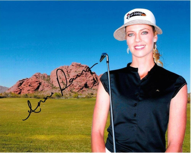 Anna Rawson autographed sexy 8x10 golf photo - AutographsForSale.com