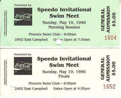 4 US Swim team medalists signed 1996 Olympics Wheaties box - AutographsForSale.com