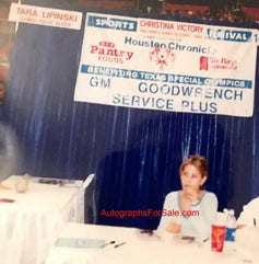 Tara Lipinski signed 1998 ice skating Olympic gold medal poster JSA - AutographsForSale.com