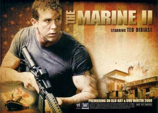 Marine 2 movie 2009 SDCC Fox 5x7 promo card (Ted DiBiase Jr) - AutographsForSale.com