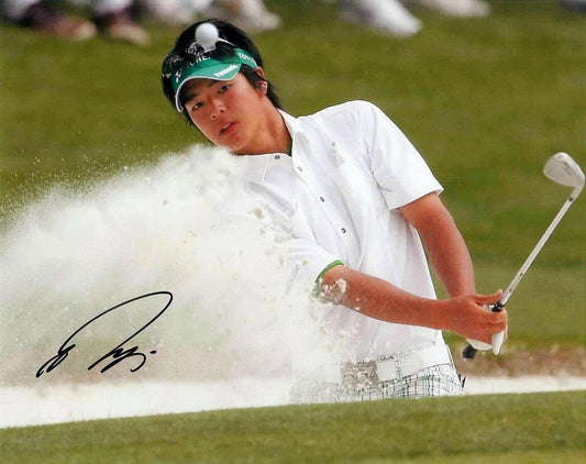 Ryo Ishikawa autographed 8x10 sand blast photo - AutographsForSale.com