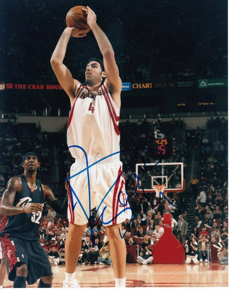 Luis Scola autographed Houston Rockets 8x10 photo - AutographsForSale.com